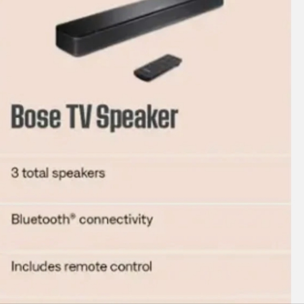 Bose soundbar - Picture 7 of 8